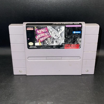 King Arthur's World Super Nintendo SNES Tested Authentic Cart Only - Image 1 of 4