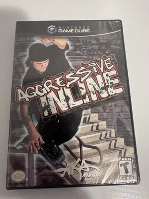 New Factory Sealed Aggressive Inline (Nintendo GameCube, 2002)  Senate Skate  - Image 1 of 4