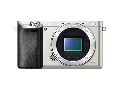 Sony Alpha a6000 Mirrorless Digital Camera - Body only (Silver) - International - Image 1 of 4