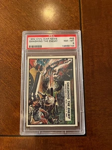 1962 Civil War News #48 Smashing the Enemy NM-MT PSA 8 - Bild 1 von 3