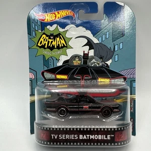 Hot Wheels Retro Entertainment Tv Series Batmobile Schwarz Neu - Bild 1 von 2