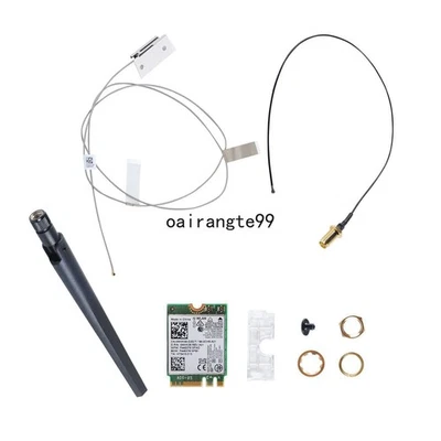 WiFi Antenna Cable + Bluetooth WIFI Card For Dell Optiplex 3060M 3070M DW1810 - Image 1 of 4