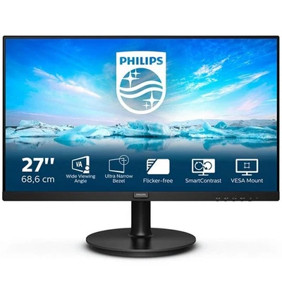 Bildschirm Gaming Philips V Line 271v8 27 " 75hz Full HD 1080p 16:9 HDMI VGA - Bild 1 von 4