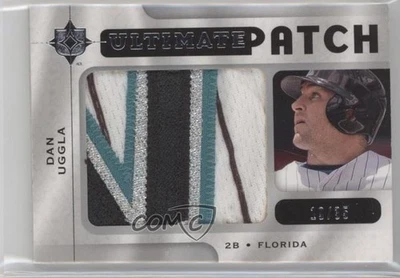 2009 Upper Deck Ultimate Collection Ultimate Patch /35 Dan Uggla #UPDU Patch - Image 1 of 2