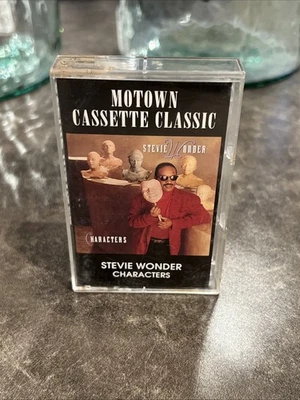 Characters by Stevie Wonder (Cassette, Mar-1992, Motown Records) - Image 1 of 4