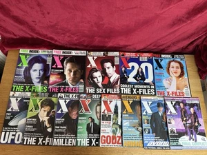 X POSE  The X-Files  UK Magazines 1997 No. 6 7 14 15,  1998 18 20 21-27 x13 lot - Picture 1 of 16