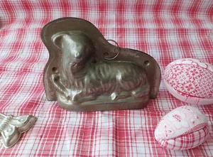 Kleine Backform Lamm Osterlamm ... echt alt und selten - Bild 1 von 4