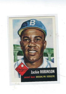 1991 Topps Archives Ultimate 1953 Series Jackie Robinson #1  Brooklyn Dodgers
