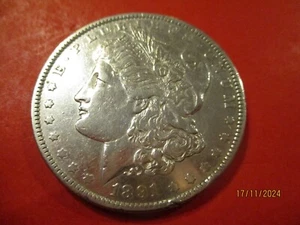 1891 Morgan United States Silver dollar - Picture 1 of 2