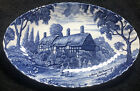 Vintage Shakespeares Country Blue And White Plate
