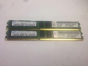 Samsung 4GB (2x 2GB) 1Rx4 PC3-10600R DDR3-1333 Server Memory M392B5670EH1 RAM - Picture 1 of 1