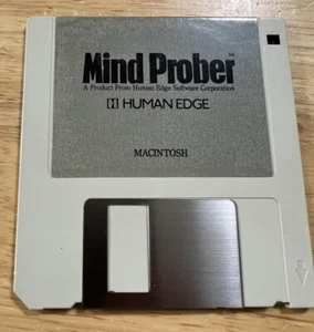 RARE Original MIND PROBER Game DISK 1984 Macintosh M0001 Apple Mac 512K WORKING! - Picture 1 of 6