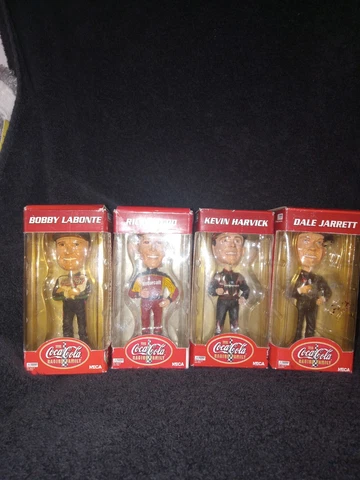 2002 Bobby Labonte The Coca Cola Racing Family,4 Bobblehead NASCAR Racers Cover