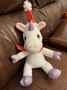 Little Town Weihnachten Einhorn mit Mütze Schal - Stofftier - Bild 1 von 24