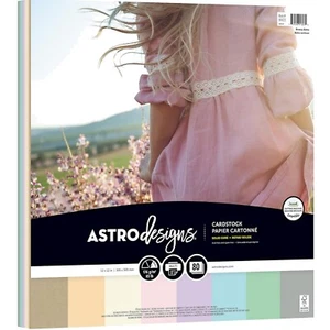 Breezy Boho Scrapbooking Cardstock - 80 Sheets, Compatible with Cutting Machines - Picture 1 of 6