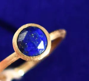🆕️MARCO BICEGO® JAIPUR Collection Ring 18K GELBGOLD & LAPIS VORSTECKBAR Größe 7 - Bild 1 von 22