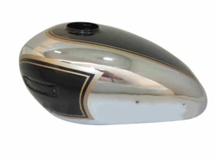 Ariel 350CC Black Painted Chrome Petrol Tank (Reproduction) - Picture 1 of 5
