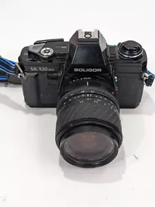 KOSTENLOSE RÜCKGABE Soligor SR-300 MD Filmkamera mit 70mm Objektiv *hat Gebrauchsspuren* ungetestet - Bild 1 von 11