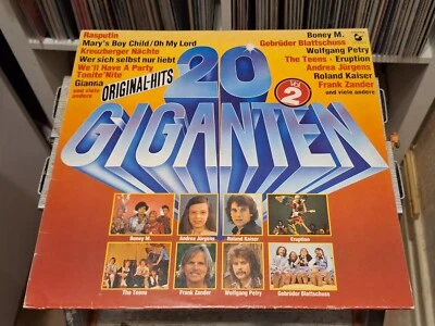 LP 20 Giganten - Vol.2 - Original-Hits - 1978 - sehr guter Zustand - Bild 1 von 2