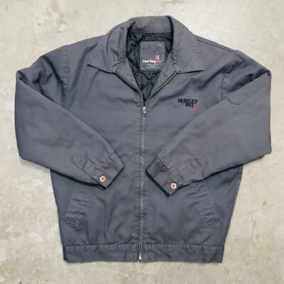 Chaqueta de Trabajo Hurley Chore Vintage Estilo Carhartt Y2K Patín Negra Talla Pequeña Foto 1 de 4