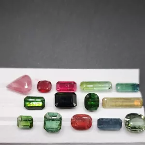 ++Super Sonderpreis++ Set natürlicher Turmaline 27,85 ct - Bild 1 von 15