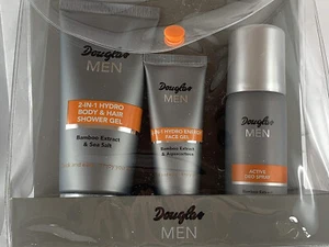 Douglas Pflegeset Reise Starter Set for Men 3er Set Duschgel + Gesichtsgel + Deo - Bild 1 von 1