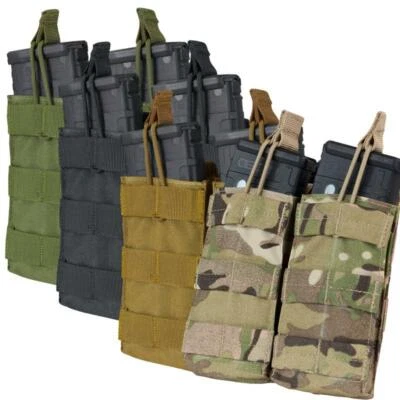 Bolsa de cargador Condor MA19 doble tapa abierta con MOLLE 5,56/.223  Foto 1 de 4