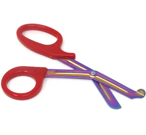 7.5" Leather Cutting Scissors Design Fabric Craft Cut Shears Sharp Heavy Duty - Picture 1 of 7
