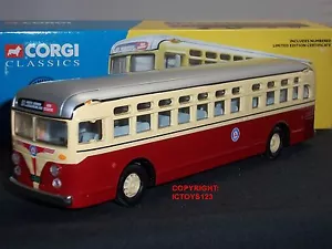 CORGI 54005 GM4502 NORTH BERGEN PUBLIC SERVICE AMERICAN DIECAST MODEL COACH BUS - Picture 1 of 1