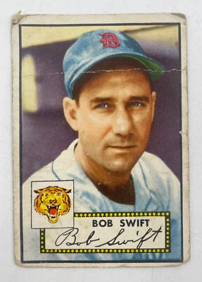 1952 Topps Baseball #181 Bob Swift ~ Detroit Tigers - Image 1 of 4