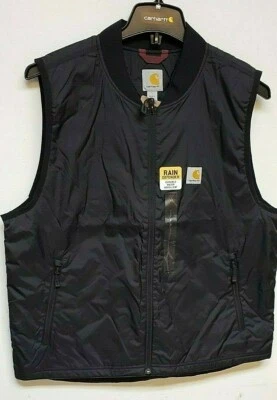 Carhartt 103375-001 Cordura® Rain Defender® Nylon Quilt Lined Shop Vest - Image 1 of 4