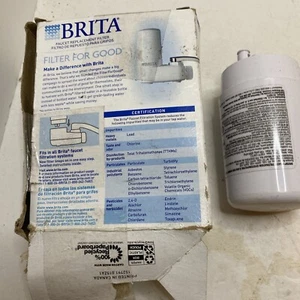 Replacement for Brita Faucet Filter, Brita On Tap Water Filtration System White - Picture 1 of 3
