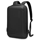 Muzee Slim Laptop Backpack for Men - Business Backpack with Structured Shell and