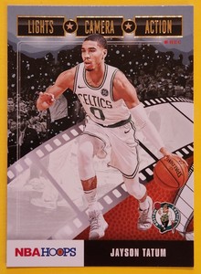 JAYSON TATUM 2019-20 NBA Hoops Winter Lights Camera Action #24 Boston Celtics