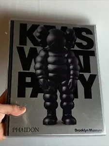 KAWS What Party Phadion Brooklyn Museum Black Hardcover Book Limited Edition 1st - Picture 1 of 2