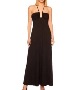 Maxi Vestido M Romántico Capricho Boho Hada Oscura Grunge Bruja Convertible Fluido - Imagen 1 de 15