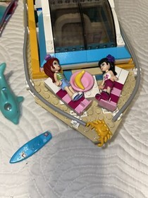 LEGO FRIENDS Dolphin Cruiser Not Complete w/ Instructions READ - No OriginalBox