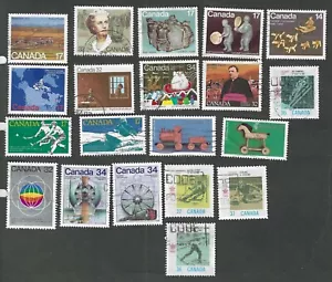 Canada - Twenty different used older commemorative stamps (D40) - Picture 1 of 1