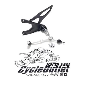 2024 20-24 YAMAHA YZF R1M R1 OEM LEFT REARSET REAR SET FOOT PEG W SHIFTER - Picture 1 of 21