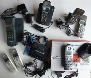 DECT Konvolut Gigaset, Panasonic, Tevion, T-Com Sinus, Siemens - alle ohne Akkus - Bild 1 von 7
