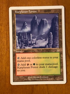 Karplusan Forest MTG Land (Deckmasters Garfield Vs Finkel 39/50) - Picture 1 of 2