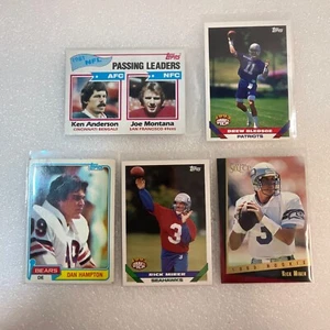 NFL Football Trading 5 Karten Lot Joe Montana Anderson GnuTradingCards - Bild 1 von 13