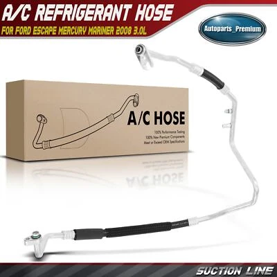 AC Refrigerant Hose Suction Line for Ford Escape Mercury Mariner 2008 V6 3.0L - Image 1 of 4