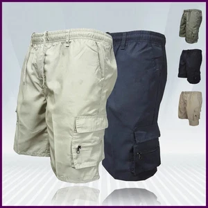 Moda Para hombres Pantalones Cortos de Carga Para Hombre Pantalones Informales Informales Bolsillo Grande Pantalones Deportivos. - Imagen 1 de 31