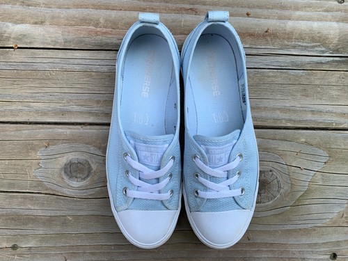 Sneakers donna Converse ballerine slip on Lt. blu taglia 7 skimmer basse