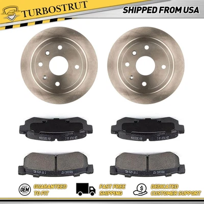 Rotores de freno traseros originales Prime pastillas de freno para Chevrolet Optra 2007-2010 2,0 L Foto 1 de 4