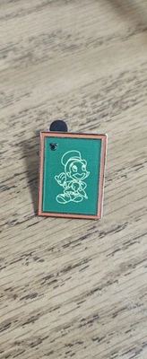 Prendedor comercial boceto de tiza de cricket Disney Jiminy Pinocho Mickey oculto (1) Foto 1 de 2