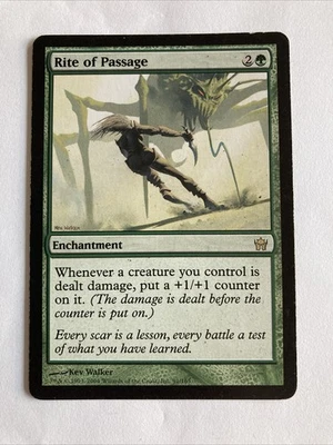 Rite of Passage Fifth Dawn MTG MP - Image 1 of 2