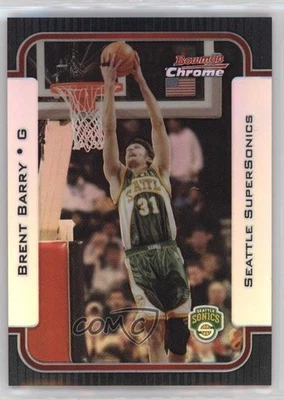 2003-04 Bowman Rookies & Stars Chrome Refractor /300 Brent Barry #29 - Image 1 of 2