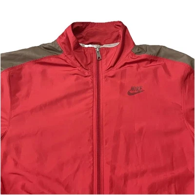 Nike Sportswear ветровка куртка мужская размер XL с подкладкой полный молнии 49ers цвета красный - Изображение 1 из 4